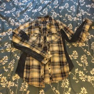 Women’s small flannel. Never worn